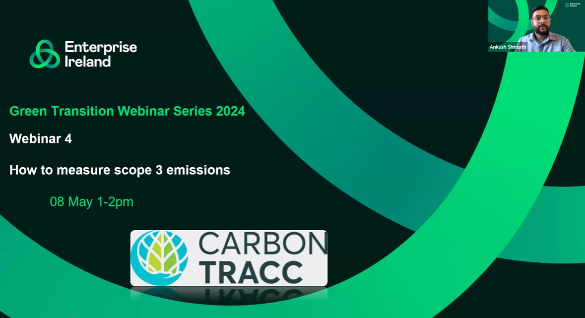 How to measure Scope 3 emissions - Green Transition Webinar series