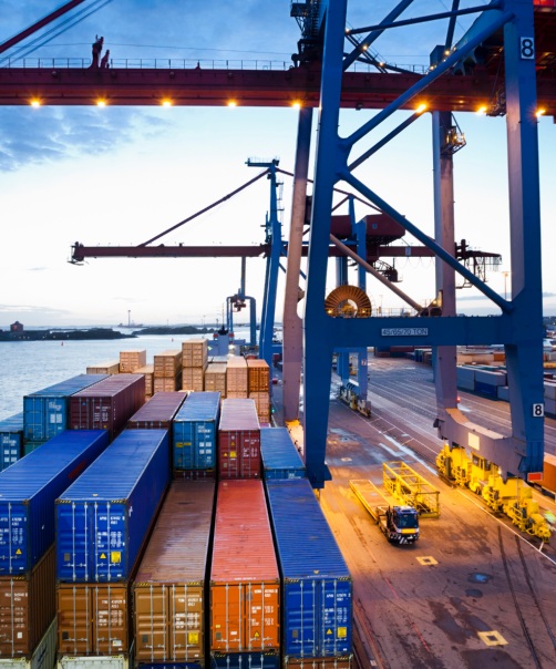 Shipping container trade tariffs