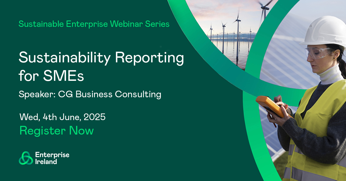 Sustainability Reporting for SMEs, CGBC & EI Clients - poster
