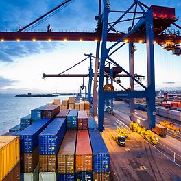 Shipping container trade tariffs